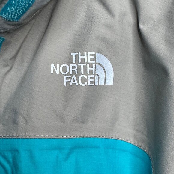 THE NORTH FACE Shell Jacket Girls XXS 5 Hooded Waterproof Colorblock Dryvent - Picture 5 of 13
